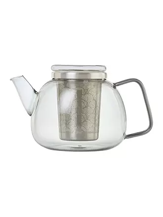 AD HOC | Teekanne 1,2 l YUNA Glas / Grau | 